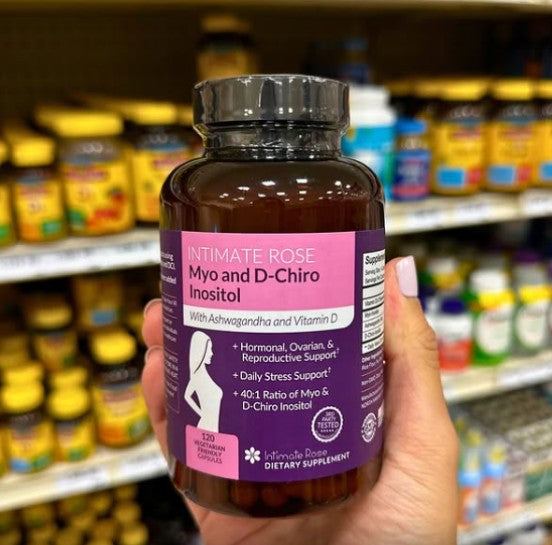 Myo-Inositol y D-Chiro Inositol™ con Vitamina D3 y Ashwagandha